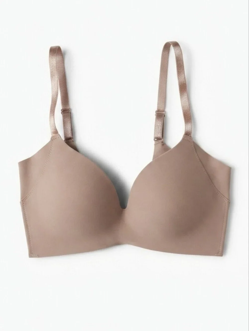 Seamless Nude T-Shirt Bra - Invisible Support No Padding